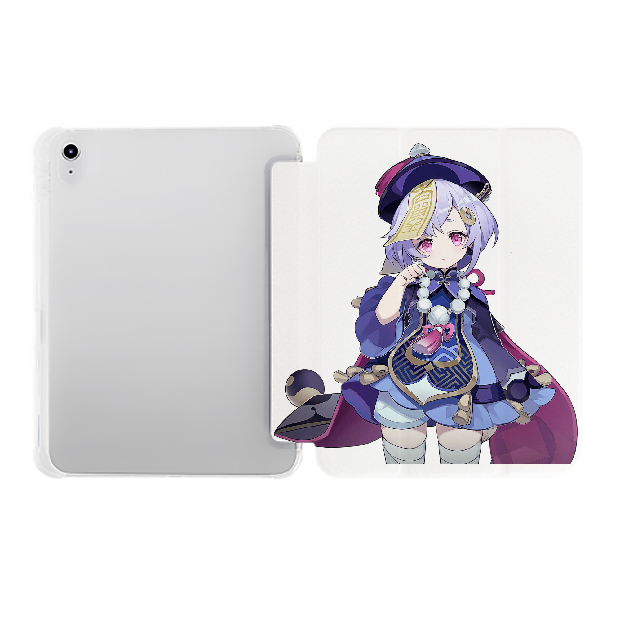 げんし神 七七 なな  genshin Nana IPad ケース ペン収納付き 三つ折りスタンド PUレザー×シリコン 対応機種9.5/10.5/10.9インチ